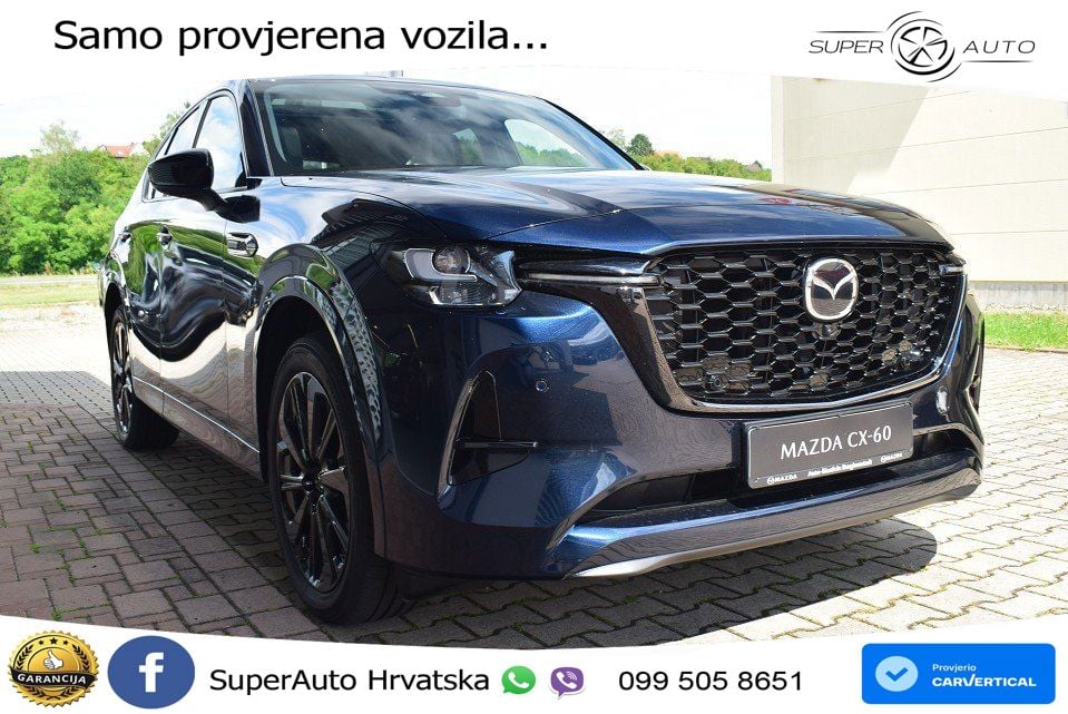 Mazda CX-60 3.3 e-Skyactiv D (254 KS) AWD Automatic MATRIX+GR SJED+KAM