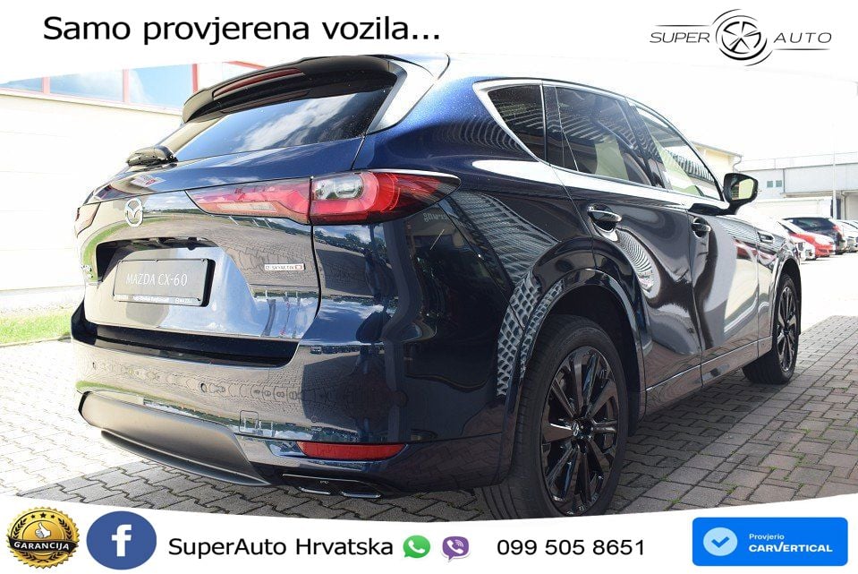 Mazda CX-60 3.3 e-Skyactiv D (254 KS) AWD Automatic MATRIX+GR SJED+KAM