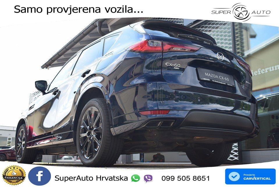 Mazda CX-60 3.3 e-Skyactiv D (254 KS) AWD Automatic MATRIX+GR SJED+KAM