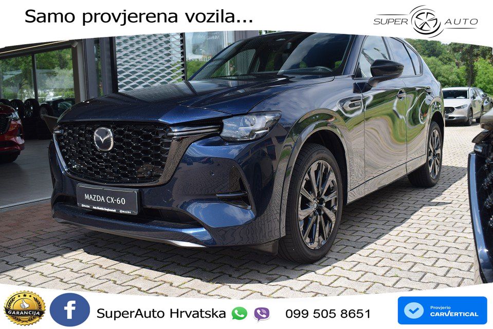 Mazda CX-60 3.3 e-Skyactiv D (254 KS) AWD Automatic MATRIX+GR SJED+KAM