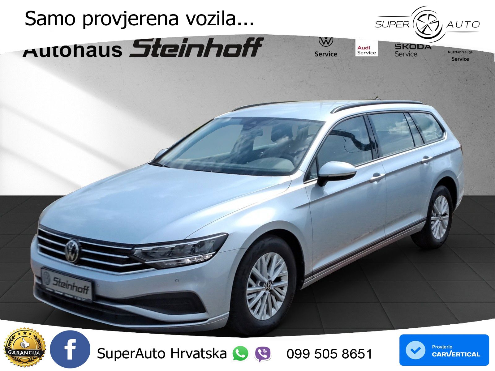 Volkswagen Passat Variant 2.0 TDI (122 KS) DSG LED+GR SJED+ACC