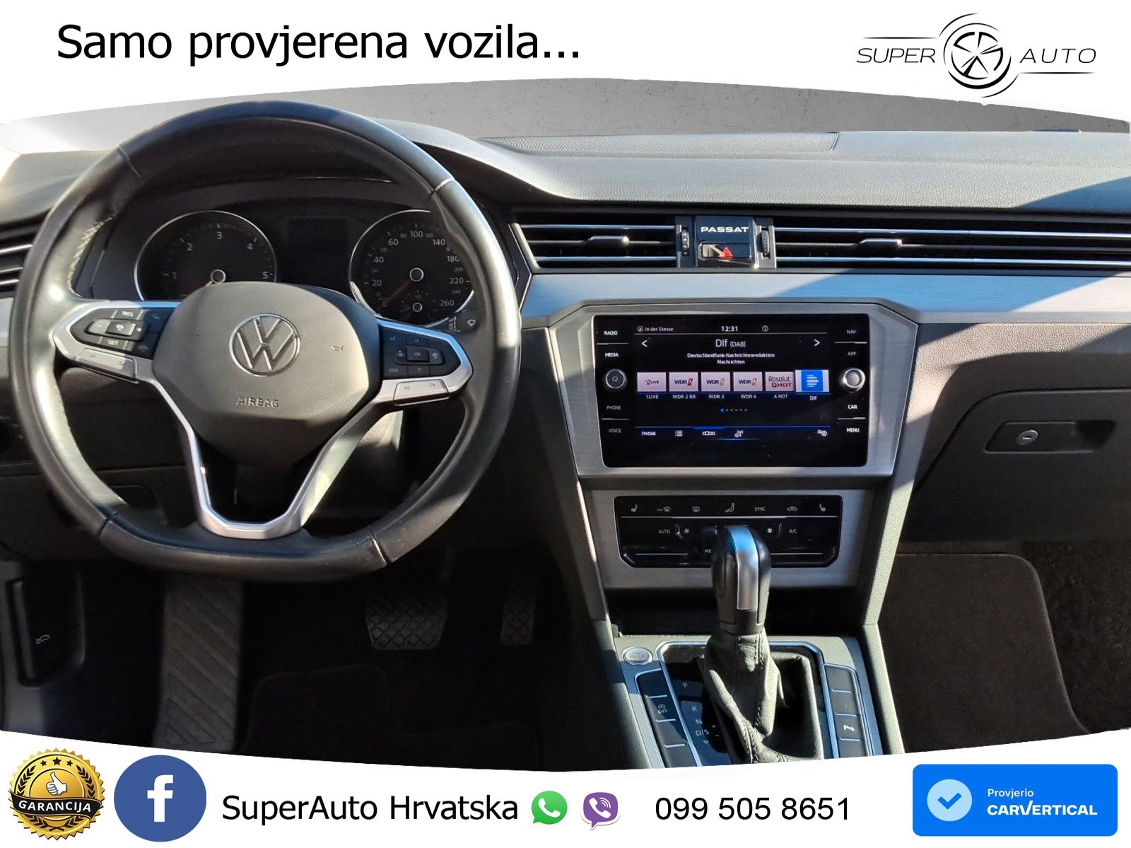 Volkswagen Passat Variant 2.0 TDI (122 KS) DSG LED+GR SJED+ACC