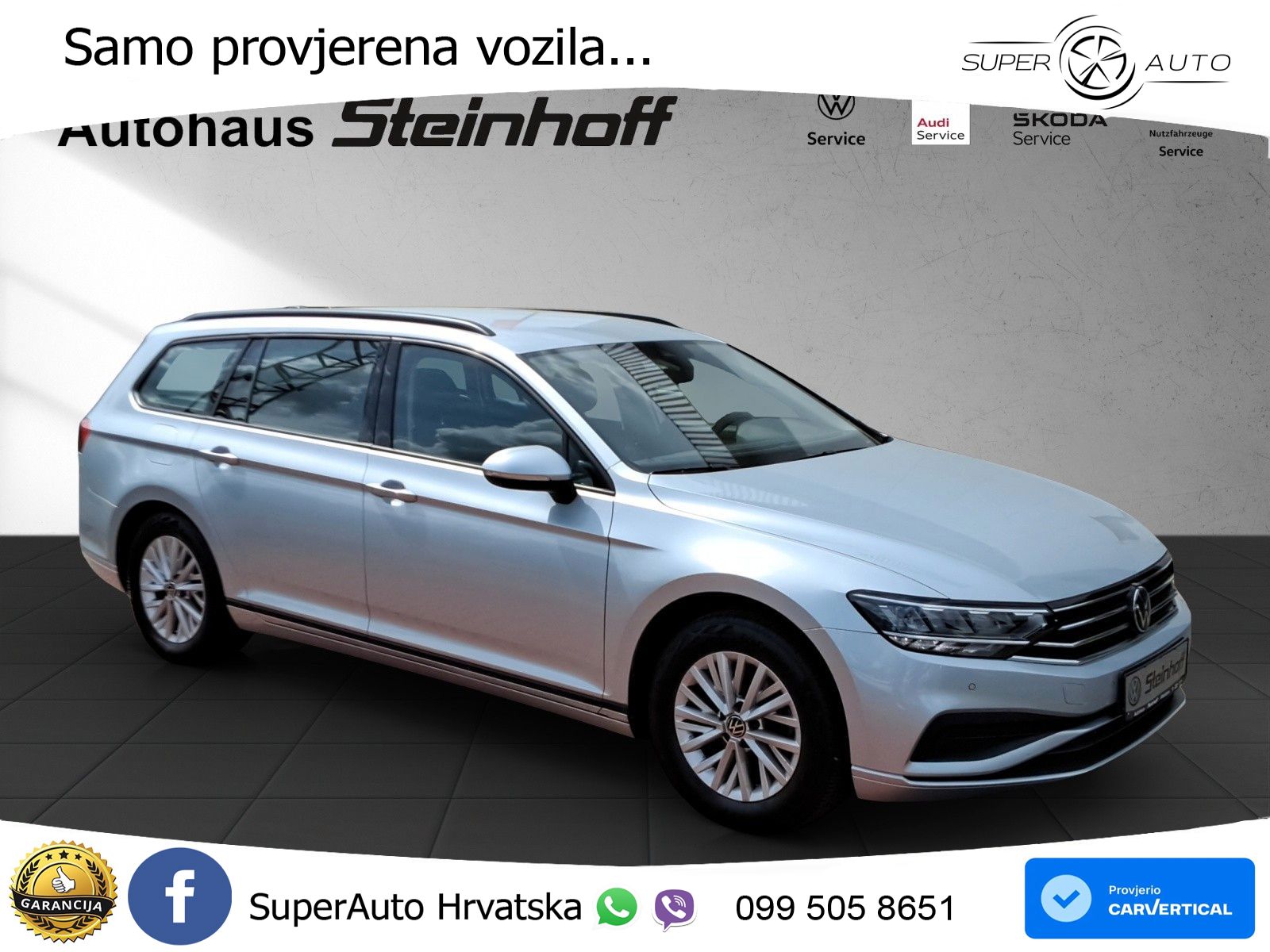 Volkswagen Passat Variant 2.0 TDI (122 KS) DSG LED+GR SJED+ACC