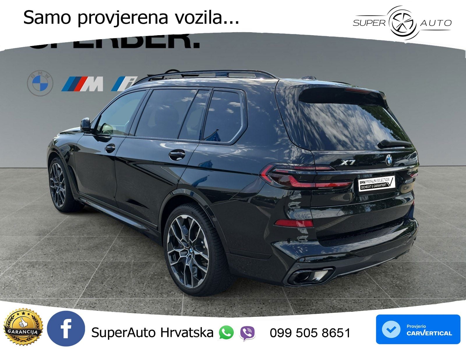 BMW X7 40d (352 KS) xDrive Steptronic ZRAČNI+ACC+GR SJED+KAM+PANO