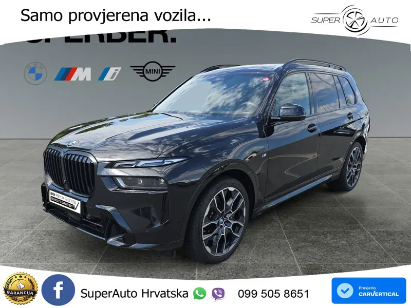 BMW X7 40d (352 KS) xDrive Steptronic ZRAČNI+ACC+GR SJED+KAM+PANO