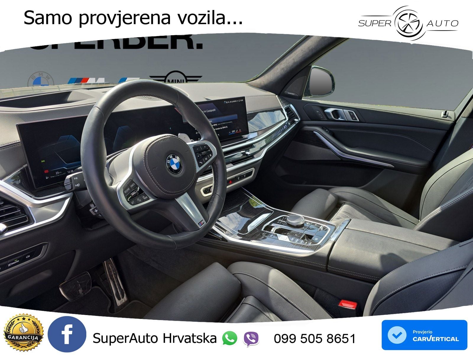 BMW X7 40d (352 KS) xDrive Steptronic ZRAČNI+ACC+GR SJED+KAM+PANO