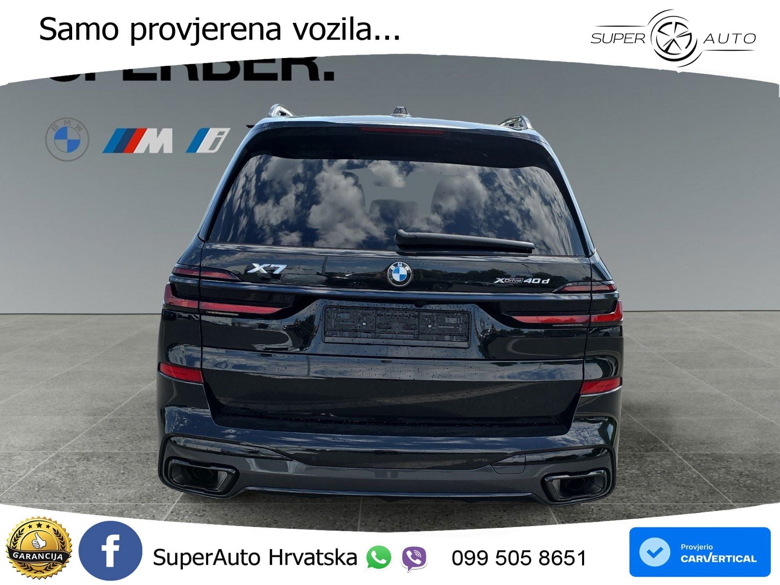 BMW X7 40d (352 KS) xDrive Steptronic ZRAČNI+ACC+GR SJED+KAM+PANO