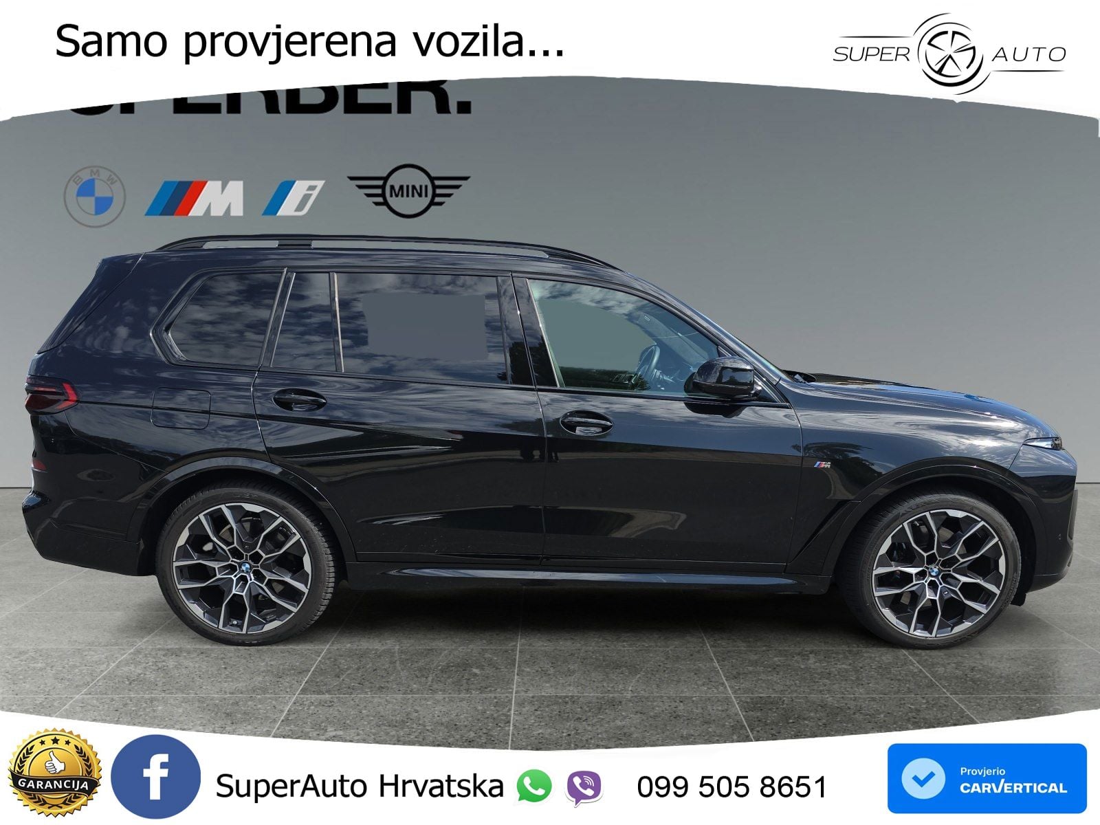 BMW X7 40d (352 KS) xDrive Steptronic ZRAČNI+ACC+GR SJED+KAM+PANO