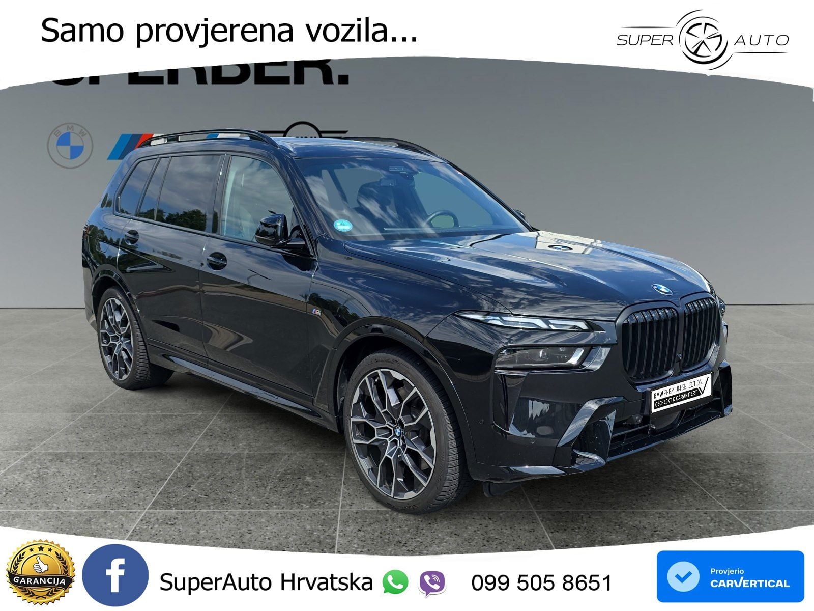 BMW X7 40d (352 KS) xDrive Steptronic ZRAČNI+ACC+GR SJED+KAM+PANO