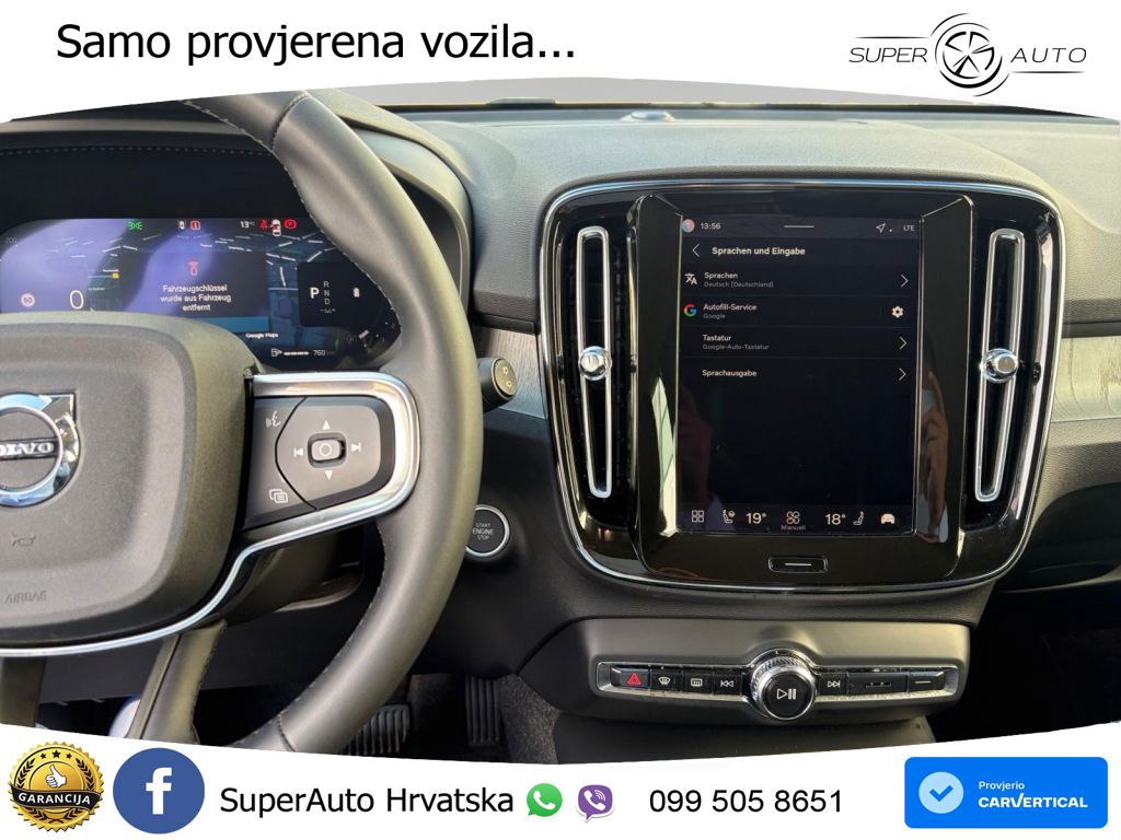 Volvo XC40 2.0 B3 163 KS Automatic LED+GR SJED+ACC