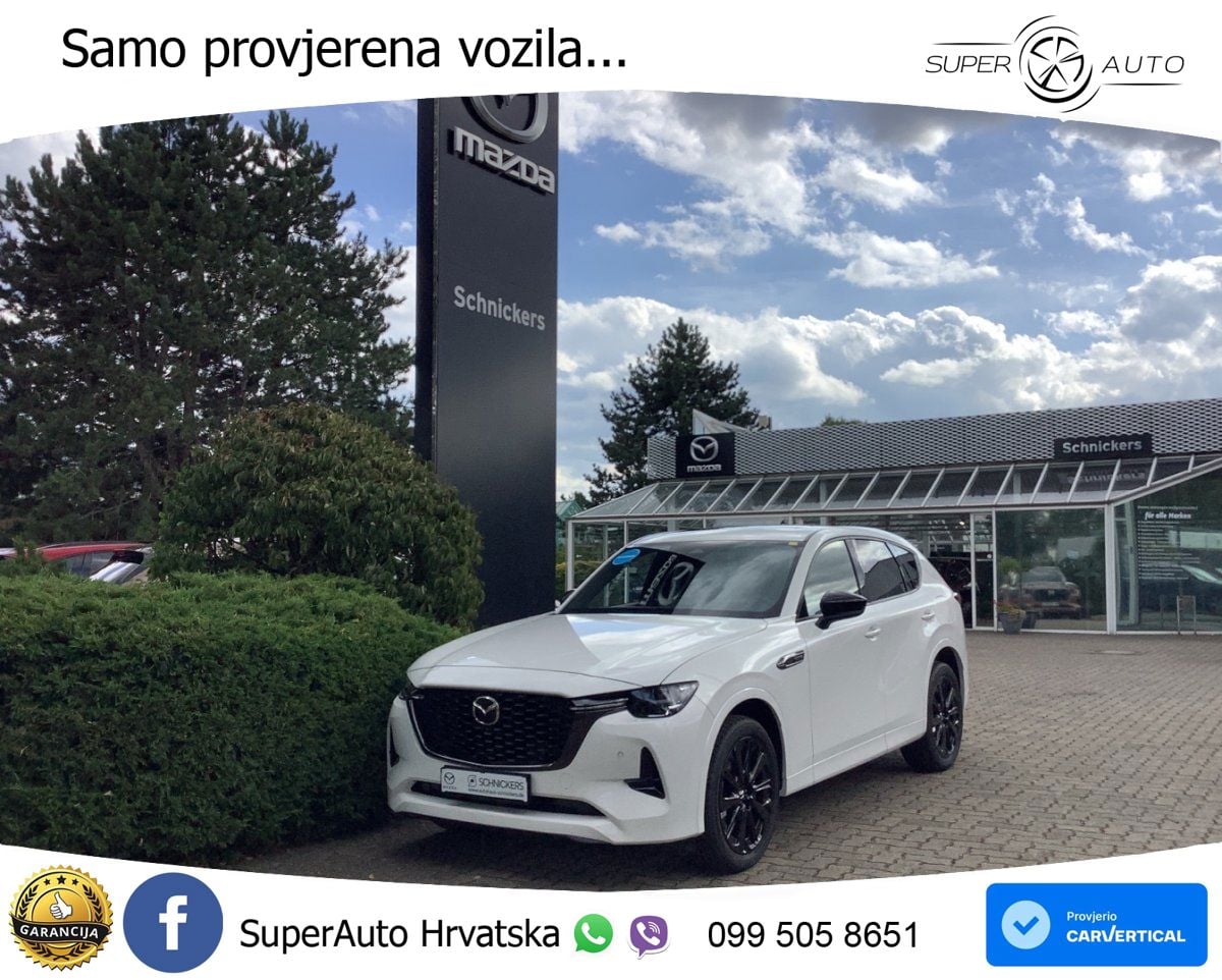 Mazda CX-60 3.3 e-Skyactiv D (254 KS) AWD Automatic MATRIX+GR SJED+KAM