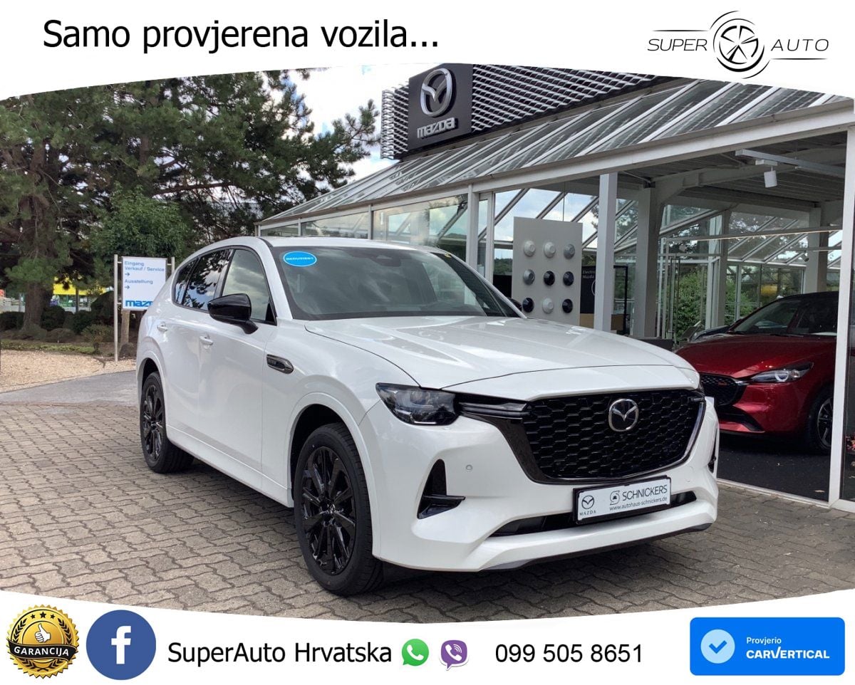 Mazda CX-60 3.3 e-Skyactiv D (254 KS) AWD Automatic MATRIX+GR SJED+KAM