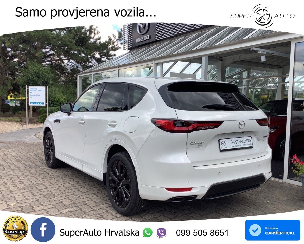 Mazda CX-60 3.3 e-Skyactiv D (254 KS) AWD Automatic MATRIX+GR SJED+KAM