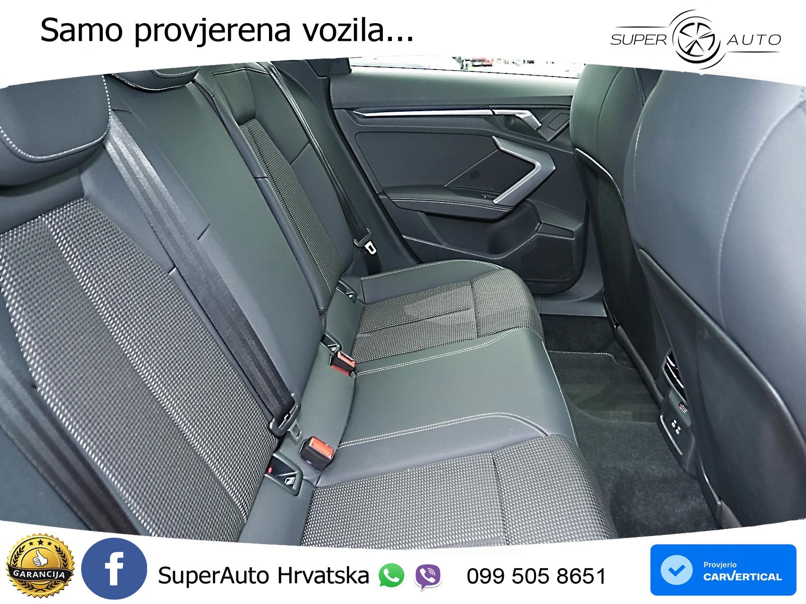 Audi A3 Limuzina 35 TFSI (150 KS) S tronic 2x S line LED+GR SJED+ACC