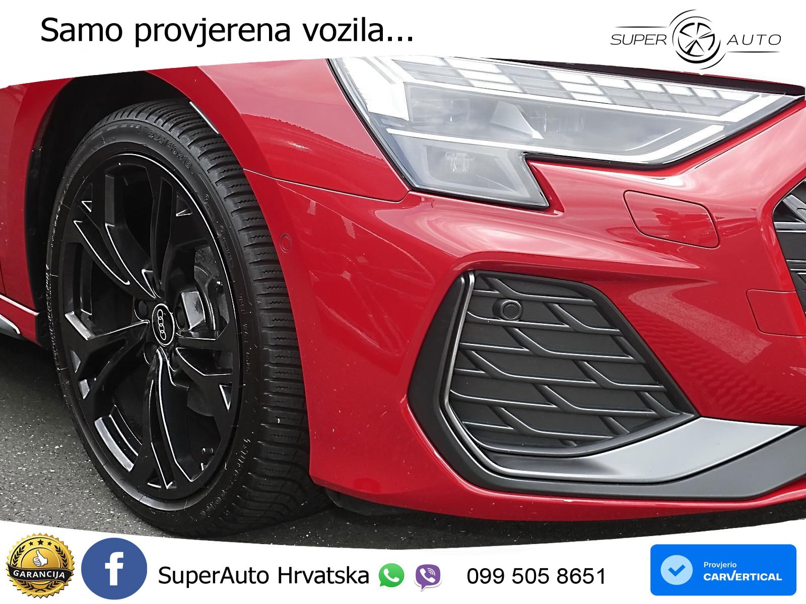 Audi A3 Limuzina 35 TFSI (150 KS) S tronic 2x S line LED+GR SJED+ACC