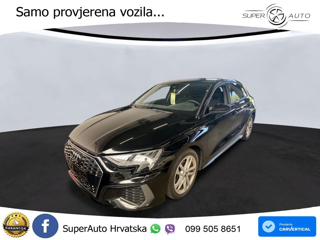 Audi A3 35 TDI (150 KS) S tronic S line LED+GR SJED+ACC