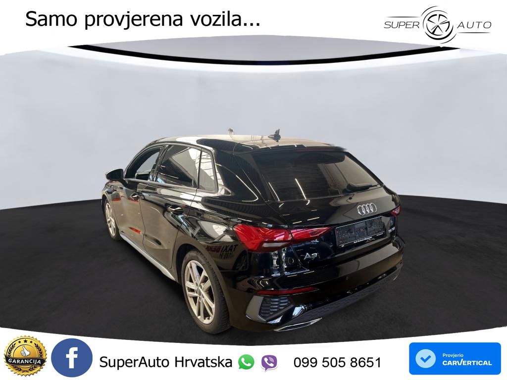Audi A3 35 TDI (150 KS) S tronic S line LED+GR SJED+ACC