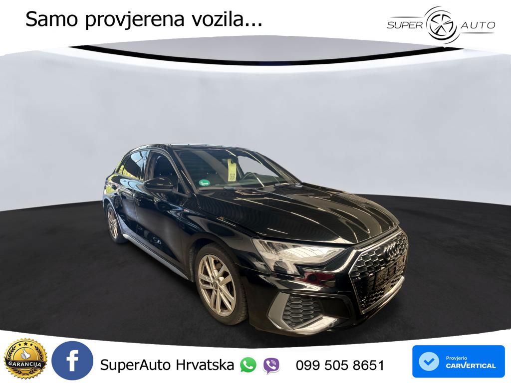 Audi A3 35 TDI (150 KS) S tronic S line LED+GR SJED+ACC