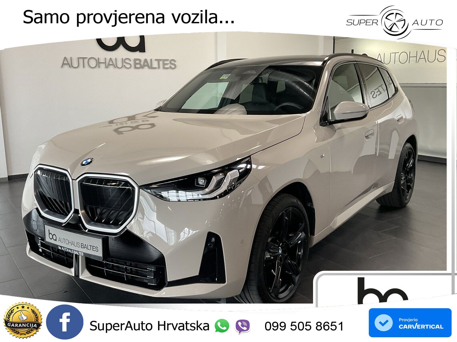 BMW X3 20d xDrive Steptronic M Sport LED+GR SJED+ACC