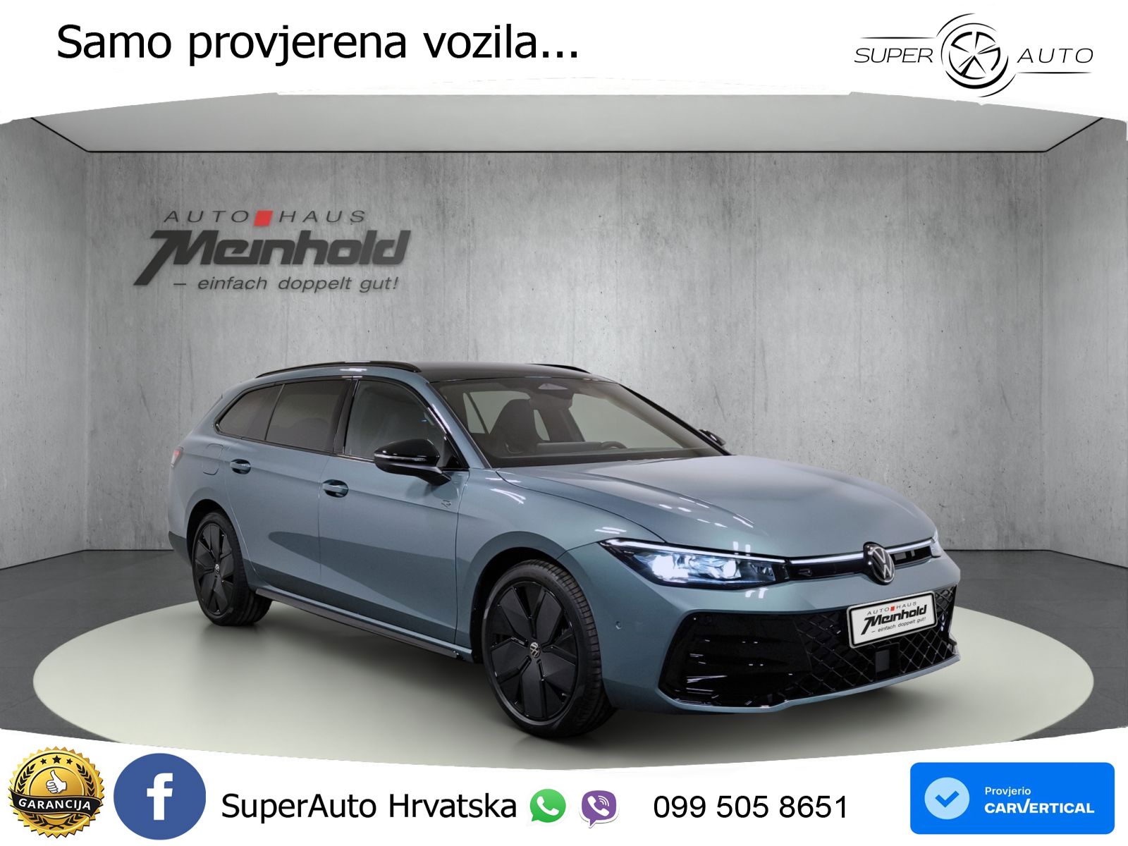 Volkswagen Passat Variant 2.0 TDI (193 KS) 4MOTION DSG R-Line LED+GR SJED+ACC