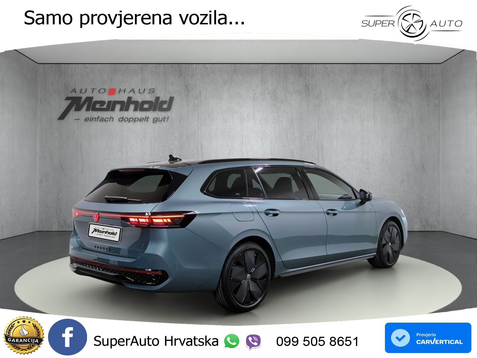 Volkswagen Passat Variant 2.0 TDI (193 KS) 4MOTION DSG R-Line LED+GR SJED+ACC