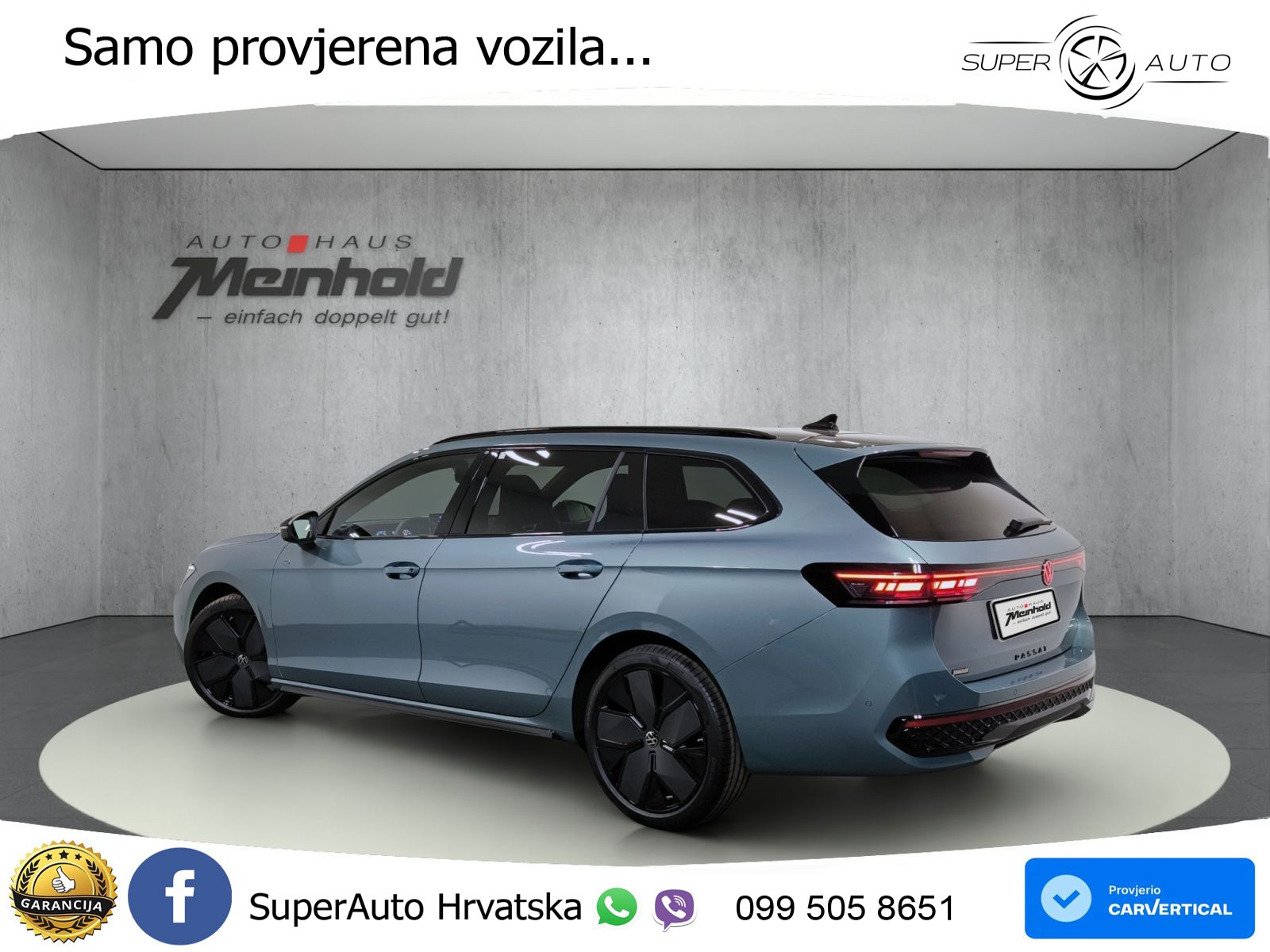 Volkswagen Passat Variant 2.0 TDI (193 KS) 4MOTION DSG R-Line LED+GR SJED+ACC