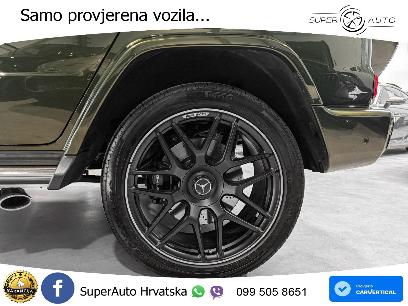 Mercedes AMG G 63 Long V8 (585 KS) 4MATIC 9G-TRONIC AMG SPEEDSHIFT TCT Manufaktur ZRAČNI+ACC+GR SJED+360+PANO