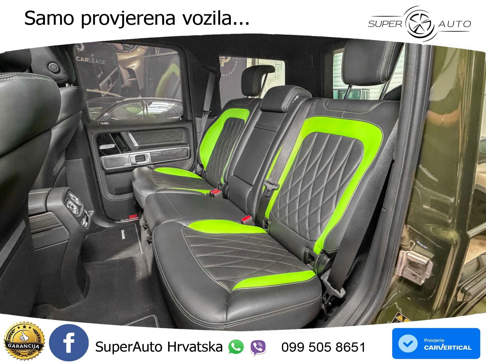 Mercedes AMG G 63 Long V8 (585 KS) 4MATIC 9G-TRONIC AMG SPEEDSHIFT TCT Manufaktur ZRAČNI+ACC+GR SJED+360+PANO