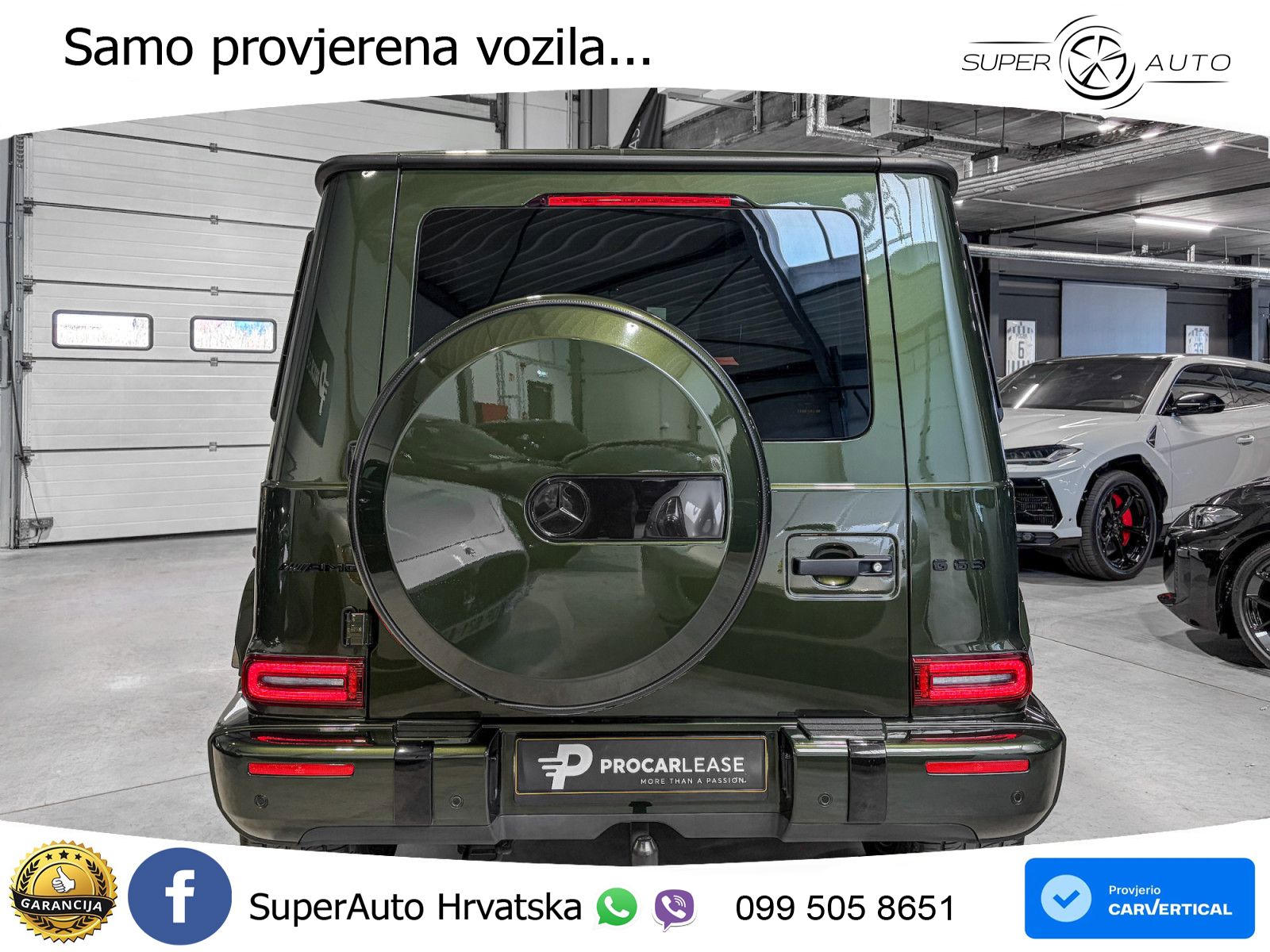 Mercedes AMG G 63 Long V8 (585 KS) 4MATIC 9G-TRONIC AMG SPEEDSHIFT TCT Manufaktur ZRAČNI+ACC+GR SJED+360+PANO