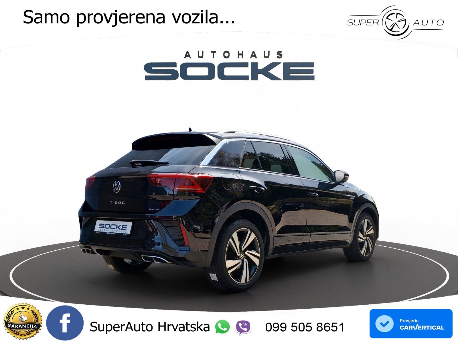 Volkswagen T-Roc I 2.0 TSI (190 KS) 4M DSG LED+GR SJED+ACC