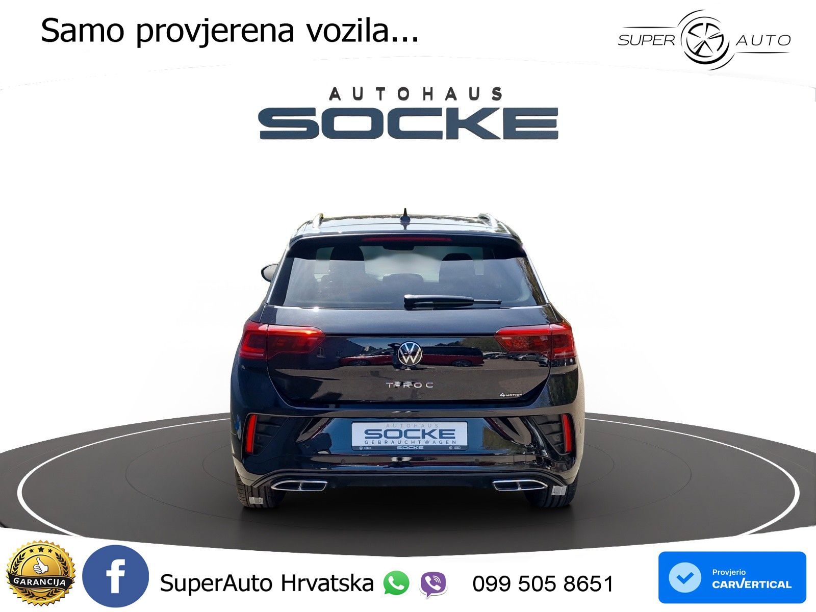 Volkswagen T-Roc I 2.0 TSI (190 KS) 4M DSG LED+GR SJED+ACC