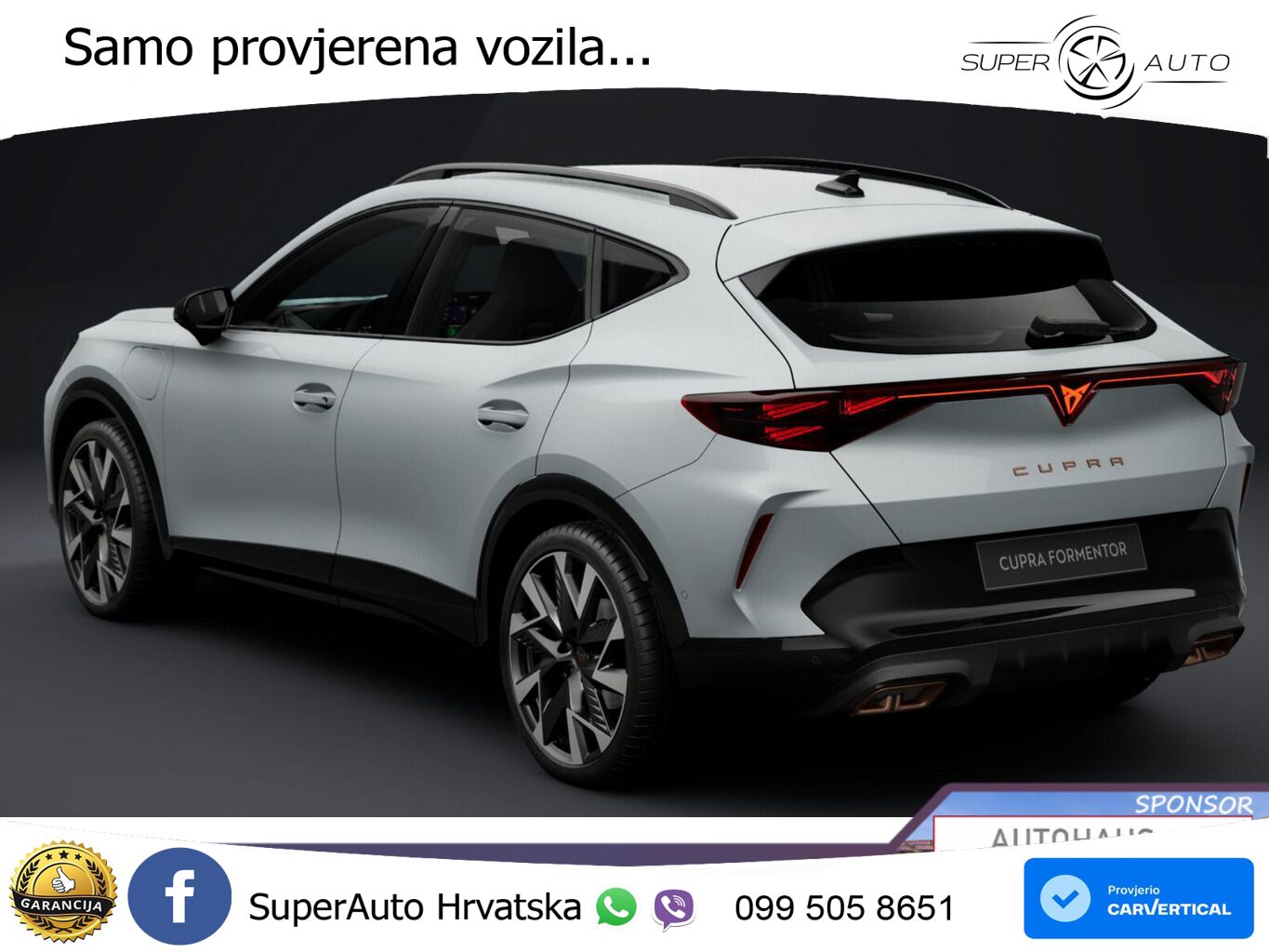 Cupra Formentor 1.5 TSI (204 KS) e-Hybrid DSG LED+GR SJED+ACC