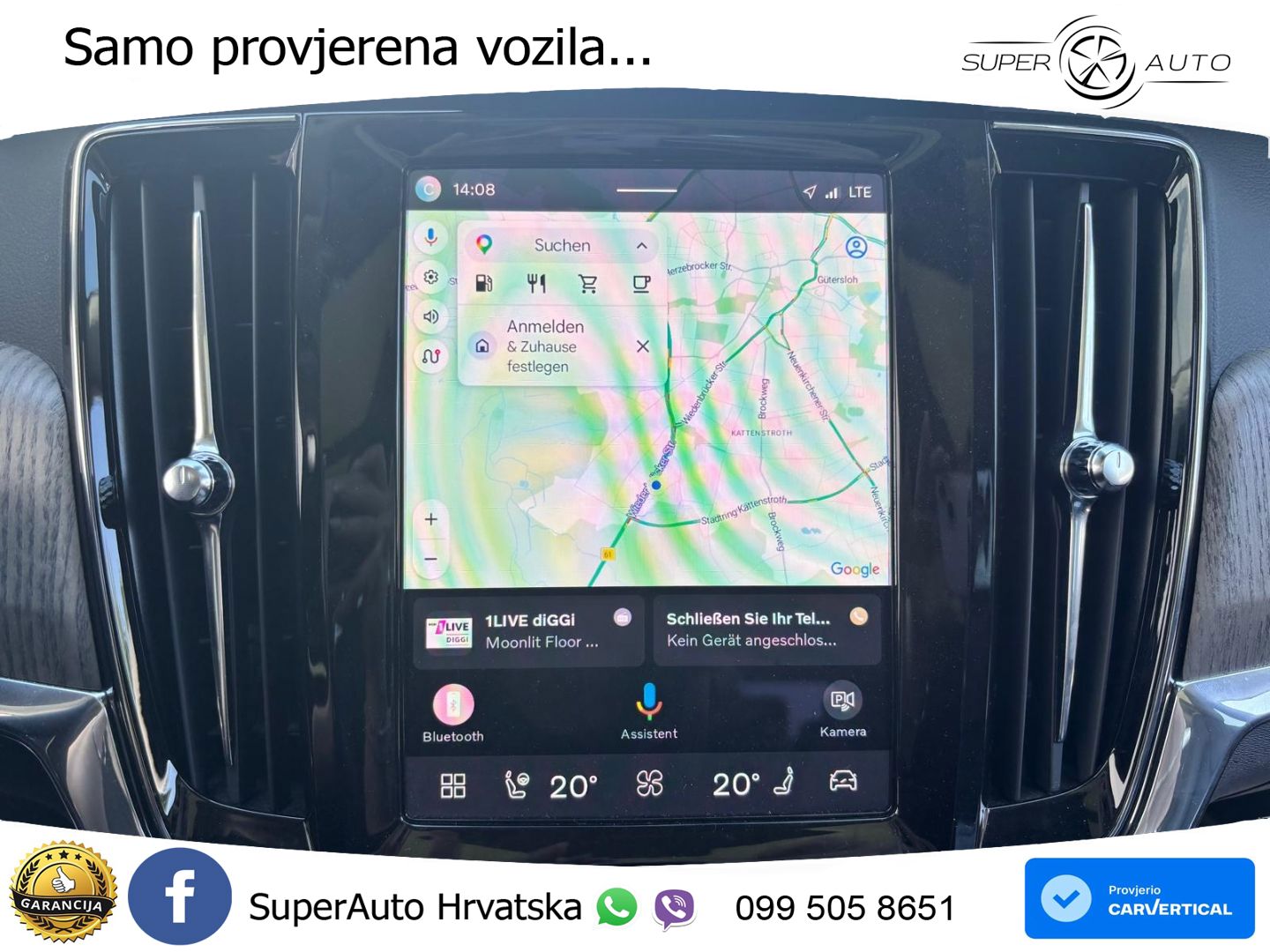 Volvo V90 2.0 B4 Diesel AWD Geartronic ACC+HEAD+4xGR SJED+360+PANO