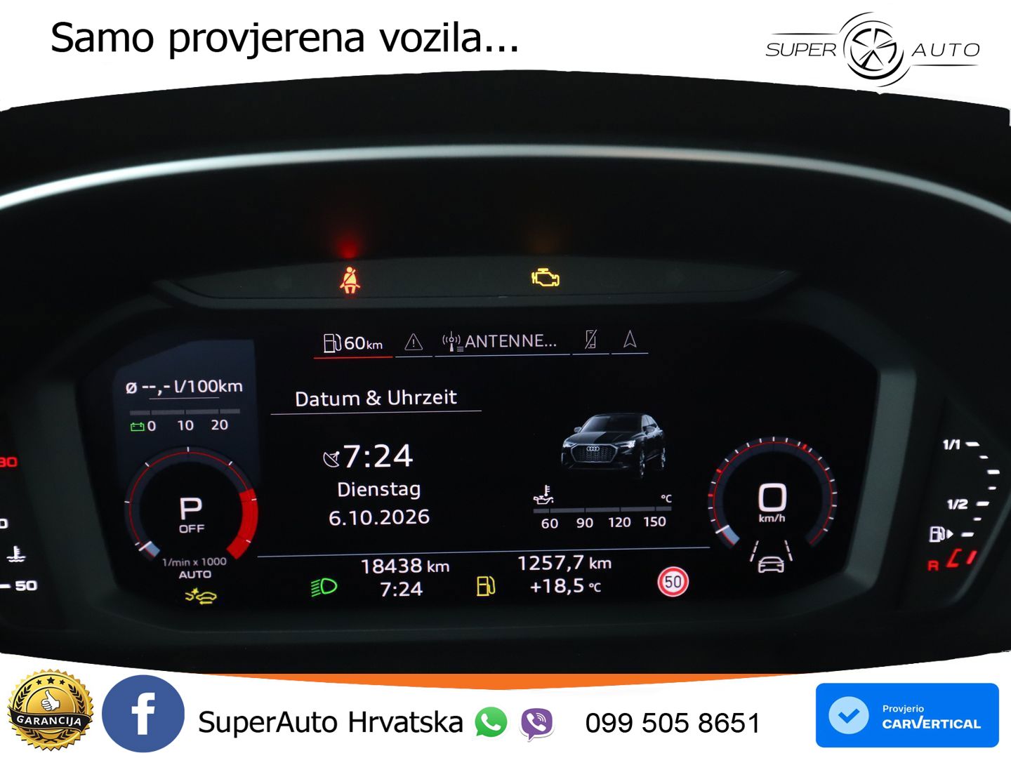 Audi Q3 Sportback 35 TDI (150 KS) S tronic S line LED+GR SJED+ACC