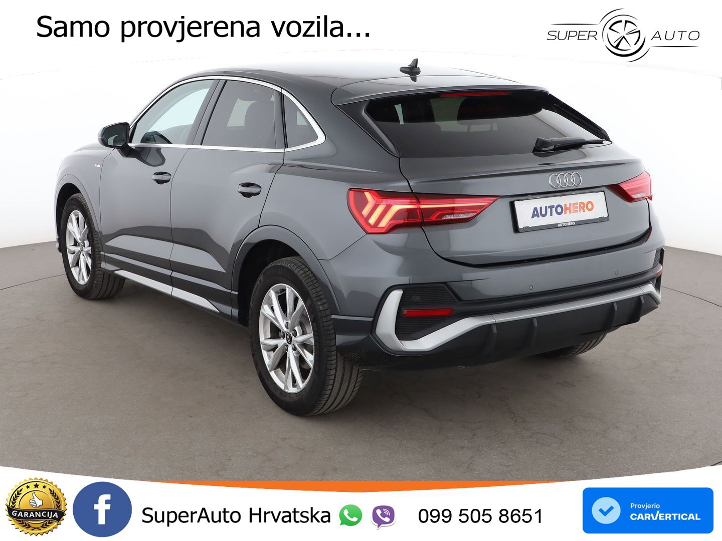 Audi Q3 Sportback 35 TDI (150 KS) S tronic S line LED+GR SJED+ACC