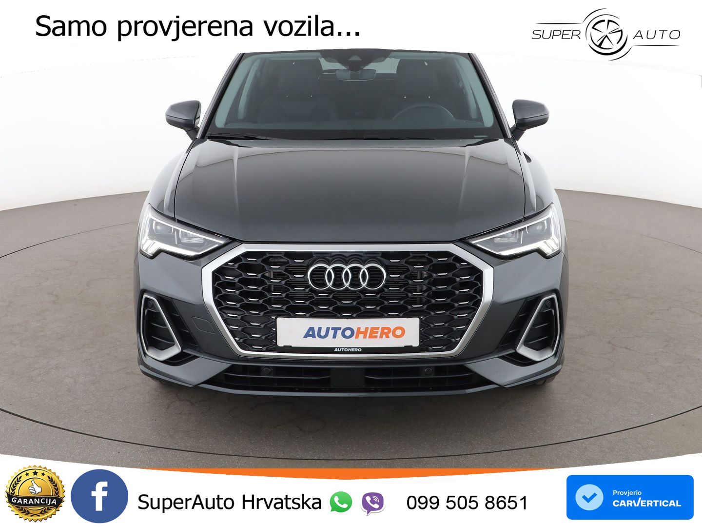 Audi Q3 Sportback 35 TDI (150 KS) S tronic S line LED+GR SJED+ACC