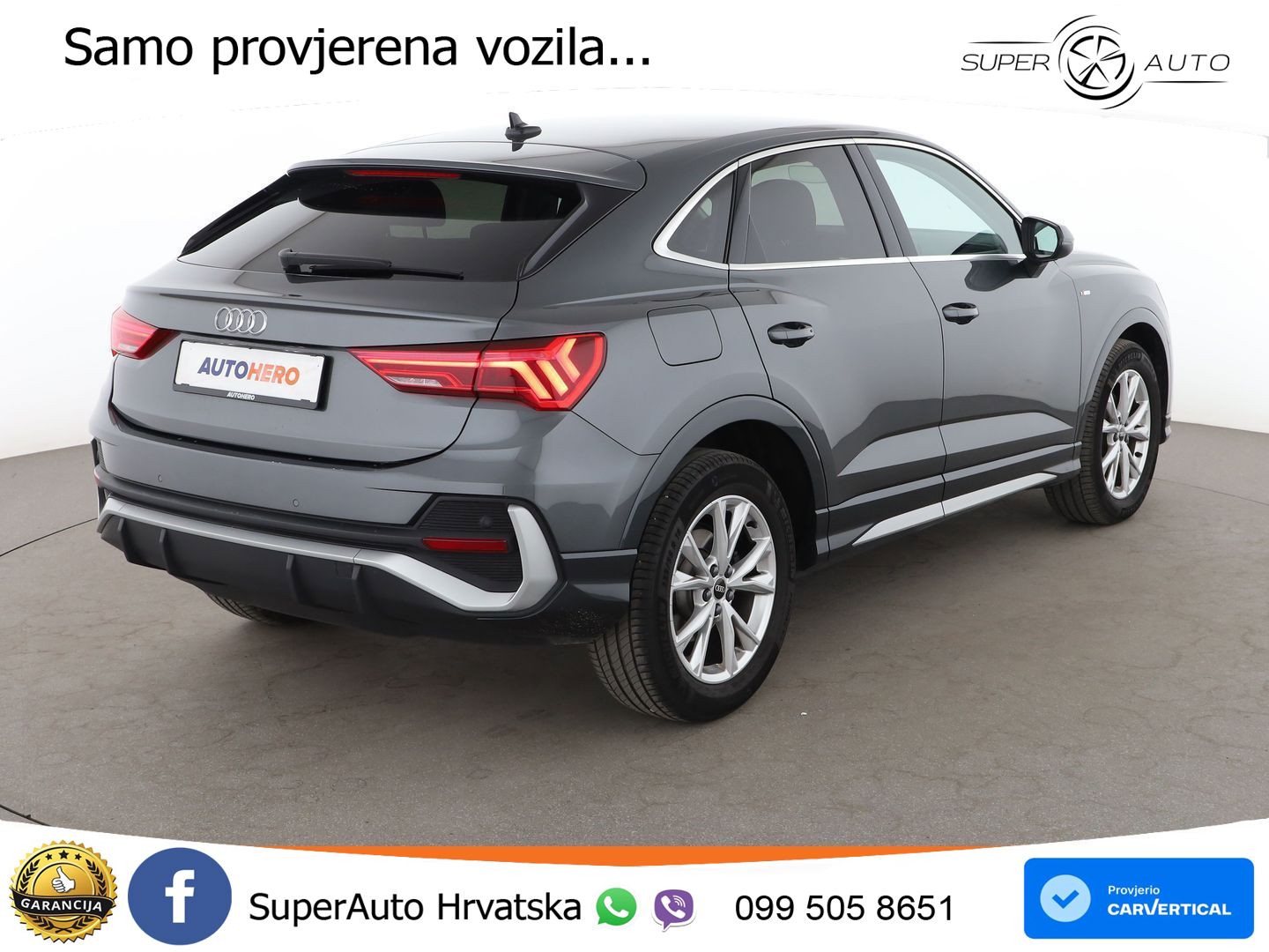Audi Q3 Sportback 35 TDI (150 KS) S tronic S line LED+GR SJED+ACC