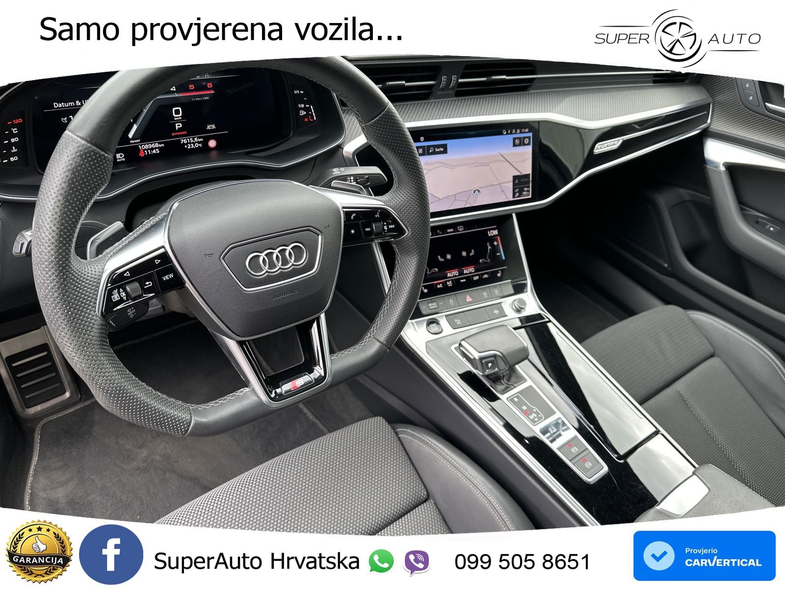 Audi A6 45 TDI V6 (245 KS) quattro ultra S tronic S line MATRIX+GR SJED+KAM
