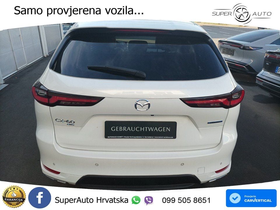 Mazda CX-60 2.5 e-Skyactiv (328 KS) AWD Automatic LED+GR SJED+ACC