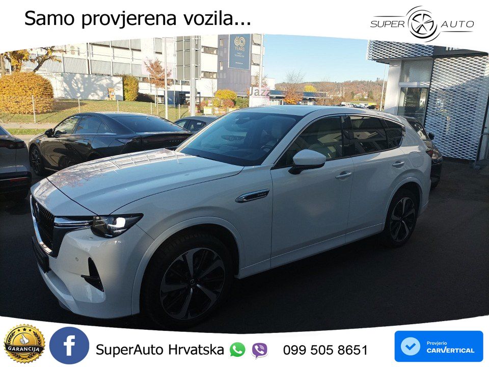 Mazda CX-60 2.5 e-Skyactiv (328 KS) AWD Automatic LED+GR SJED+ACC