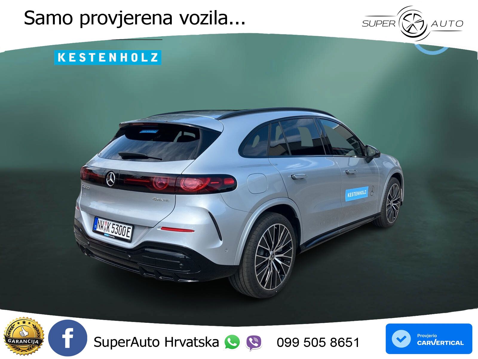 Mercedes GLC 400 94 kWh (489 KS) 4MATIC EQ Technology AMG ACC+GR SJED+360+PANO