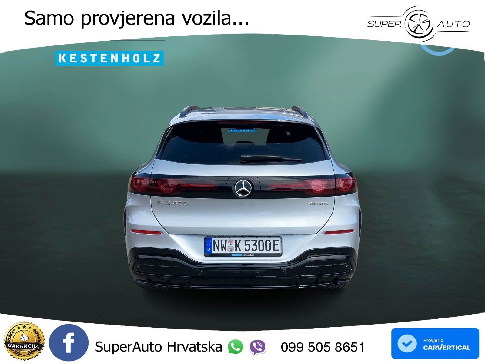 Mercedes GLC 400 94 kWh (489 KS) 4MATIC EQ Technology AMG ACC+GR SJED+360+PANO