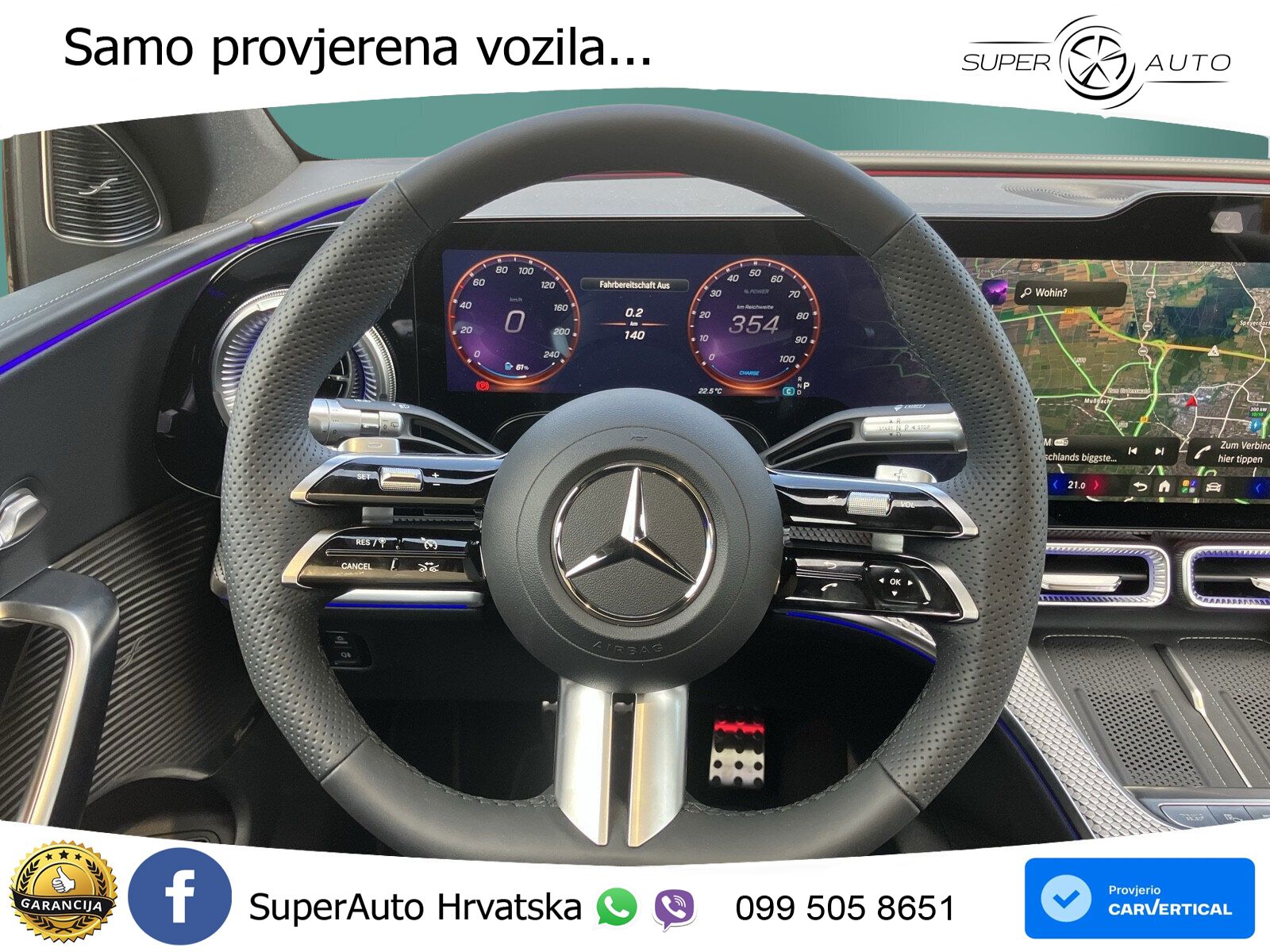 Mercedes GLC 400 94 kWh (489 KS) 4MATIC EQ Technology AMG ACC+GR SJED+360+PANO
