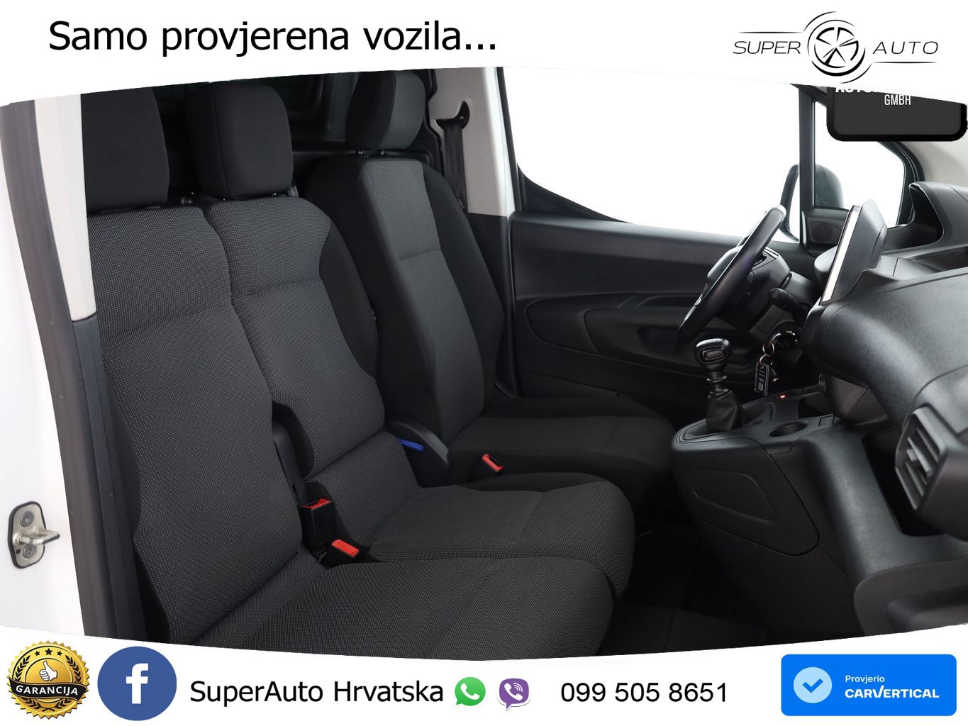 Peugeot Partner 1.5 BlueHDi KASTEN 3 SITZE,KLIMA,SITZHZ 102 KS