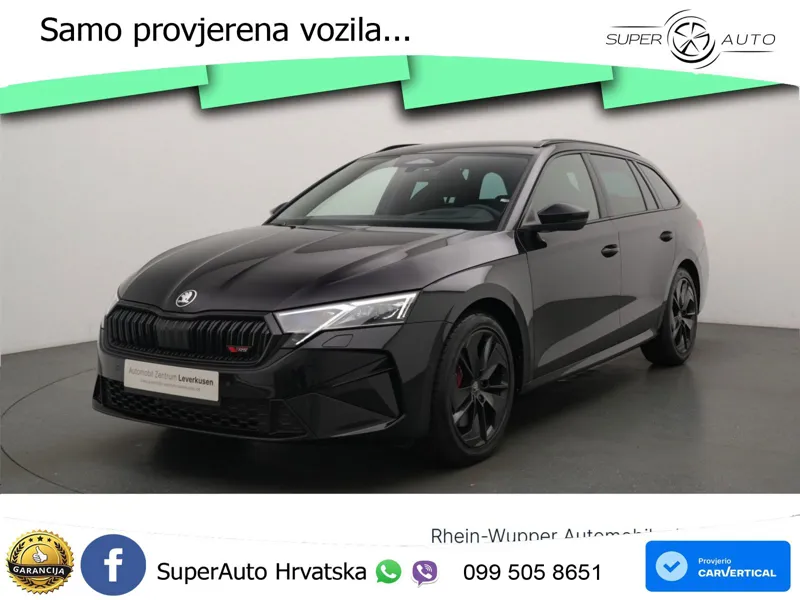 Škoda Octavia Combi RS 2.0 TSI (265 KS) DSG MATRIX+GR SJED+KAM