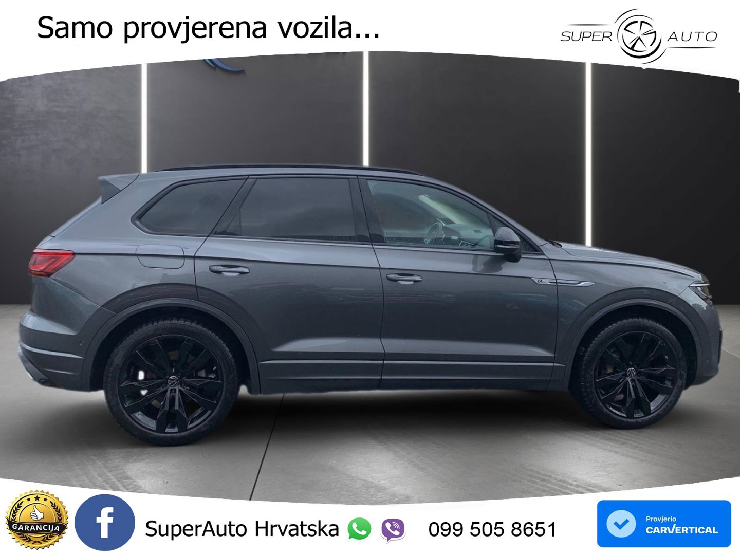 Volkswagen Touareg 3.0 V6 TDI (286 KS) 4MOTION Tiptronic R-Line ZRAČNI+ACC+4xGR SJED+KAM