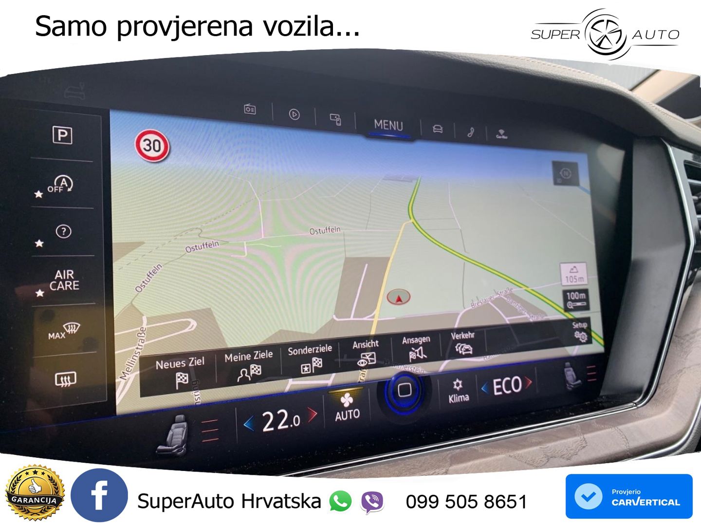 Volkswagen Touareg 3.0 V6 TDI (286 KS) 4MOTION Tiptronic R-Line ZRAČNI+ACC+4xGR SJED+KAM