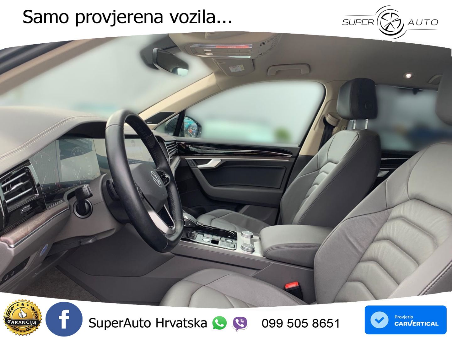Volkswagen Touareg 3.0 V6 TDI (286 KS) 4MOTION Tiptronic R-Line ZRAČNI+ACC+4xGR SJED+KAM