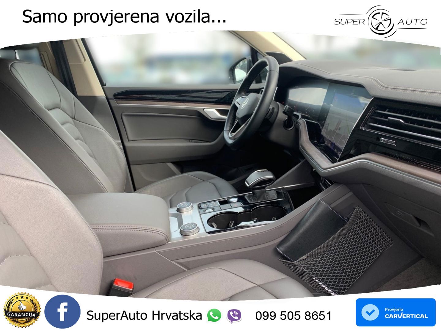 Volkswagen Touareg 3.0 V6 TDI (286 KS) 4MOTION Tiptronic R-Line ZRAČNI+ACC+4xGR SJED+KAM