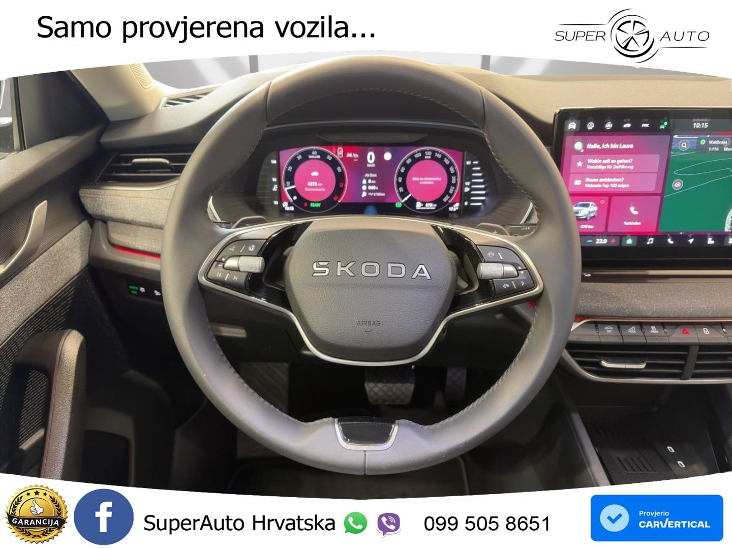 Škoda Octavia Combi 1.5 TSI (150 KS) DSG Selection MATRIX+GR SJED+KAM